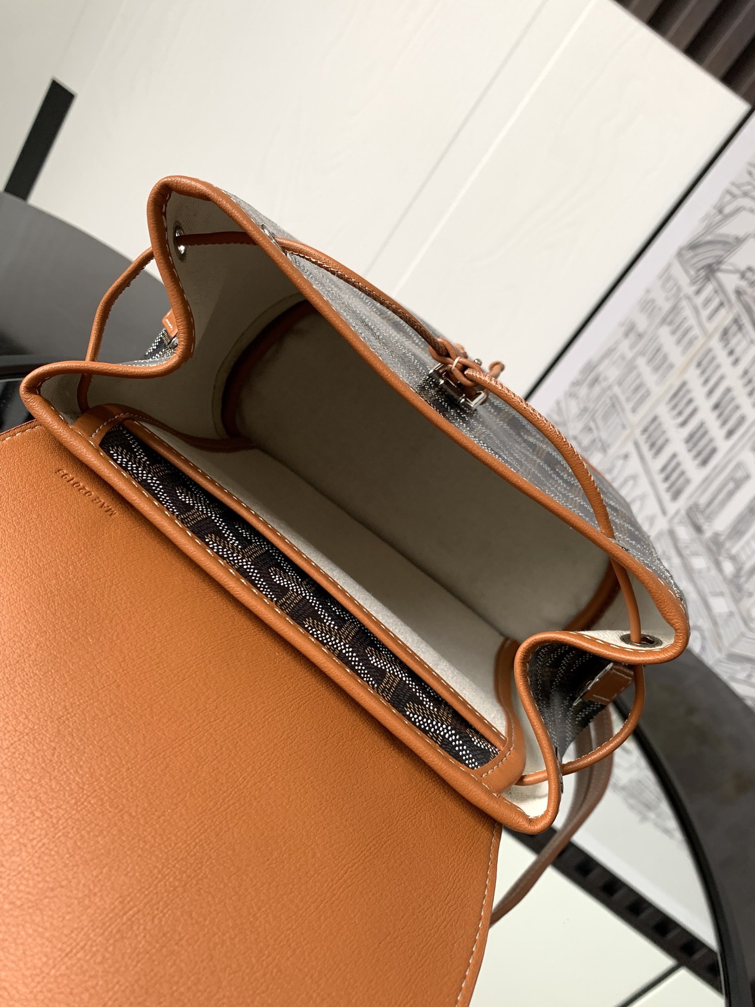 Handbags Goyard Alpin MAE020195 size:23*9.5*19 cm - vstockx