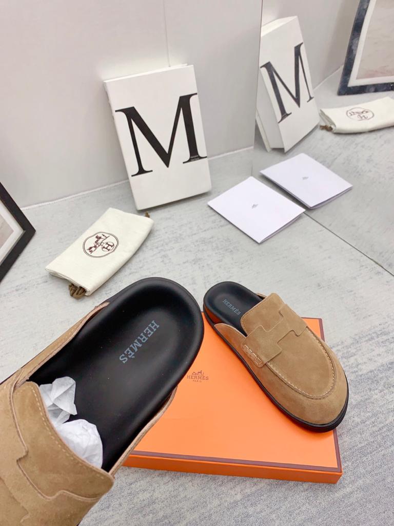 Hermes Go mule Beige Argile - vstockx