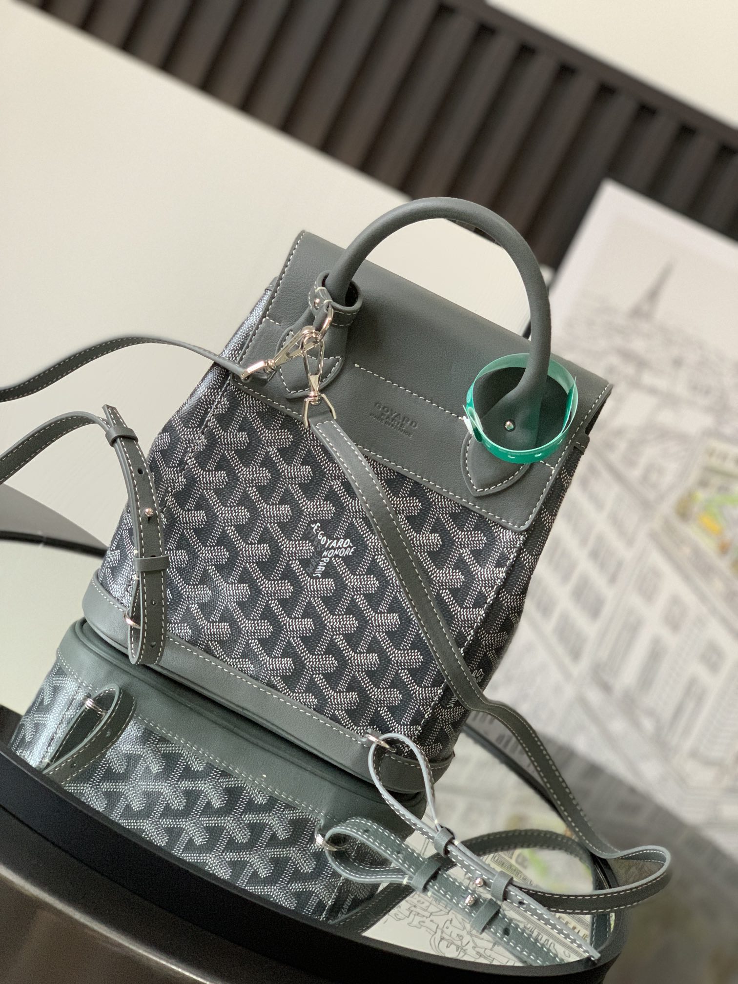 Handbags Goyard Alpin MAE020195 size:23*9.5*19 cm - vstockx