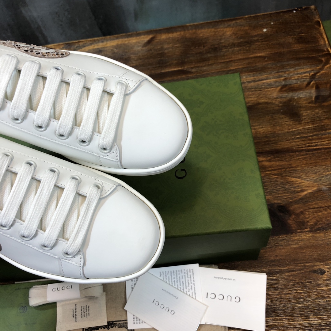 Gucci Ace Interlocking GG Snake (W) - vstockx