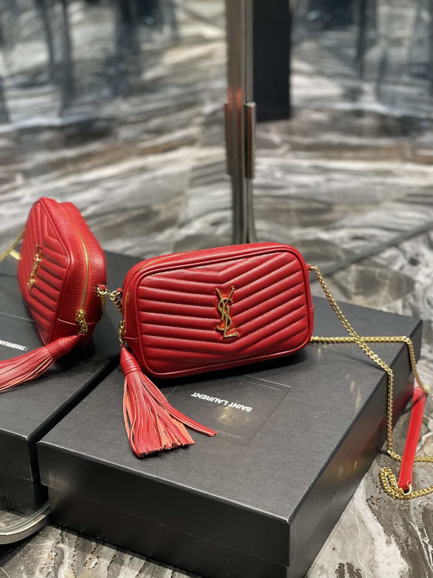 Handbags SAINT LAURENT 585040 size 18  10  5 cm - vstockx