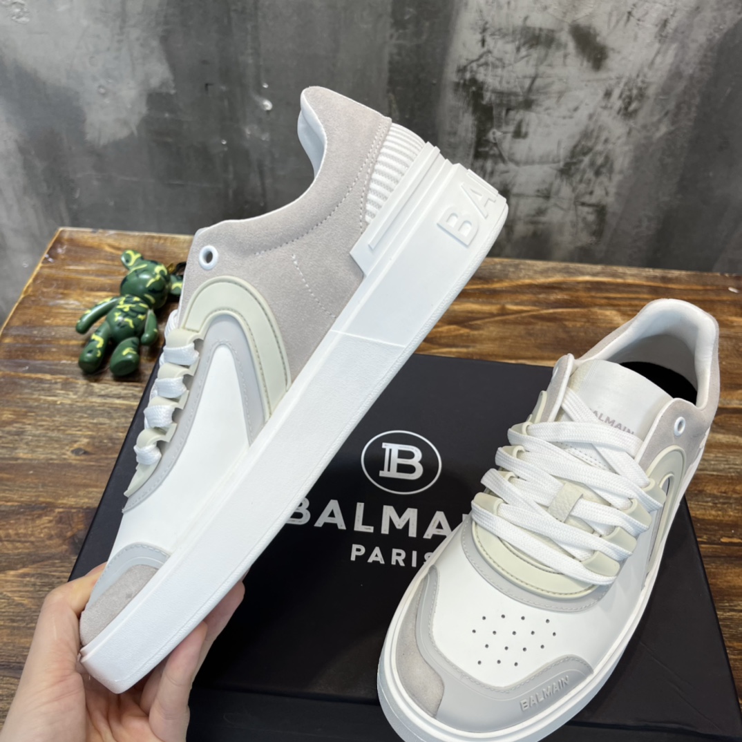 Balmain B-Court sneaker 50 - vstockx