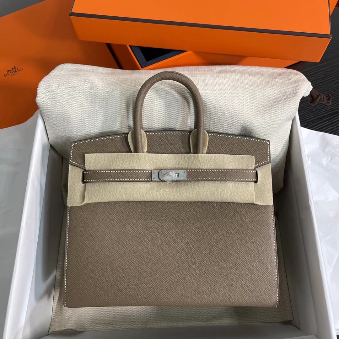 Handbags Hermes Birkin Sllier size:25 cm - vstockx