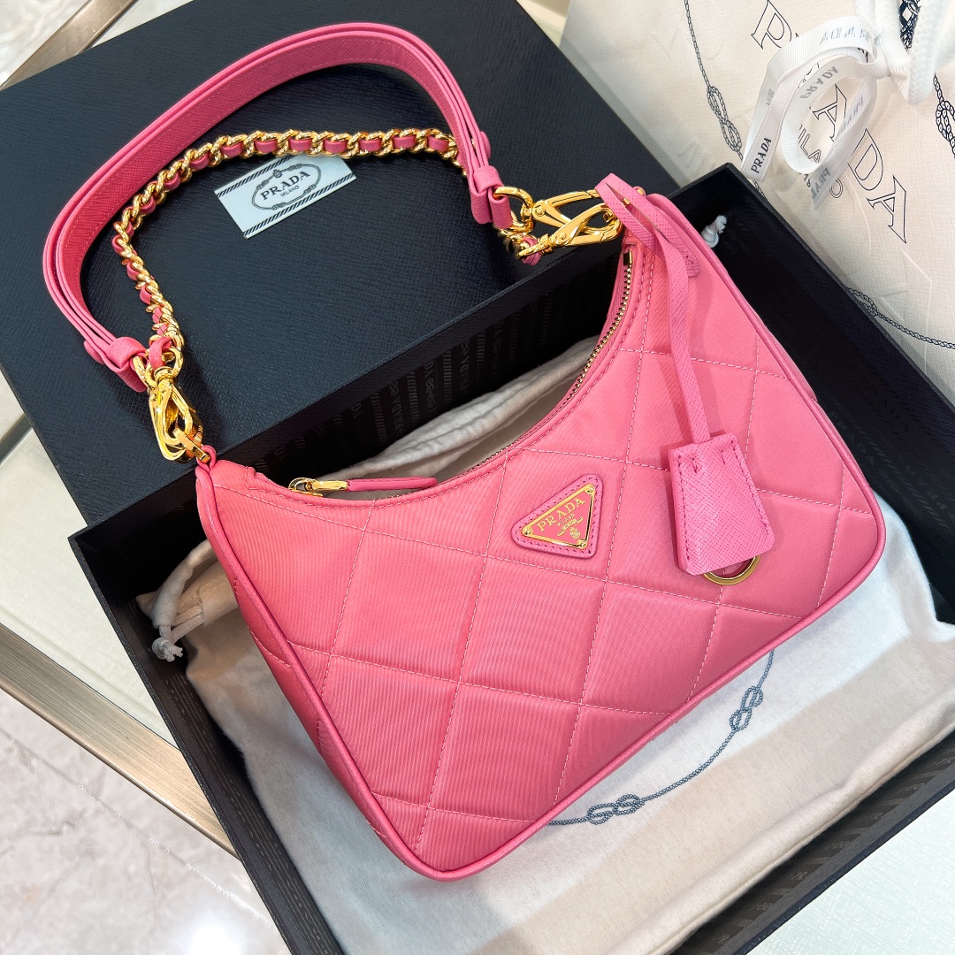 handbags prada Hobo 1BC204 Size:22*18*6cm - vstockx