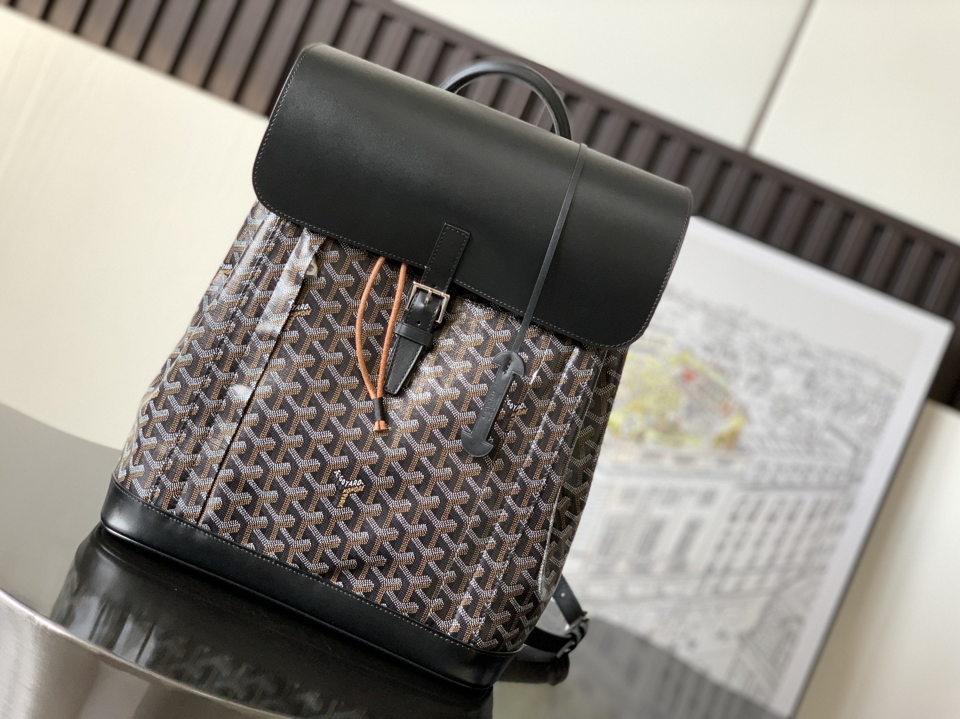 Handbags Goyard Alpin 020193 size:39*15.5*32 cm - vstockx