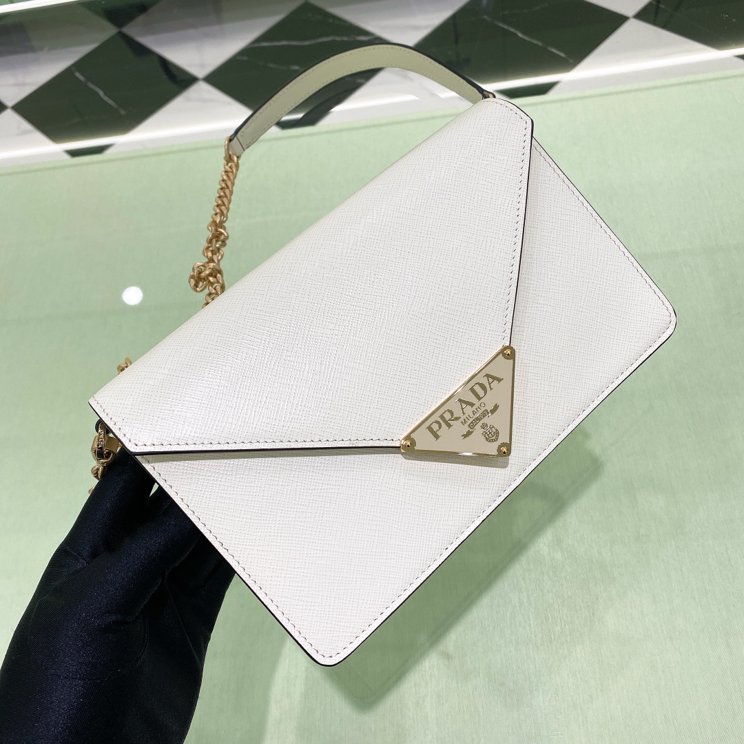 handbags prada 1BD318 size:21.5*4*14 - vstockx