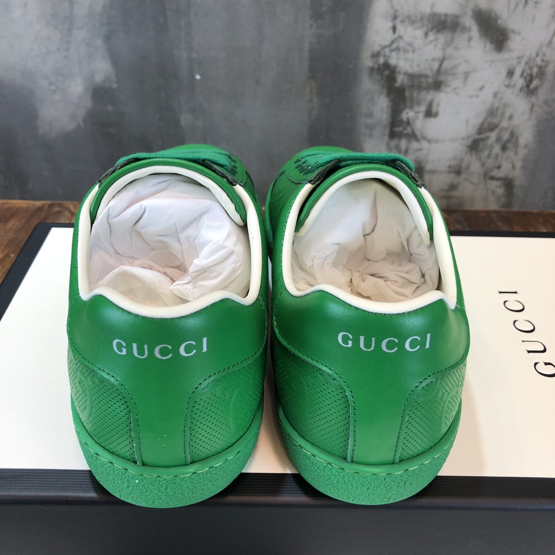 Gucci Ace Green GG - vstockx