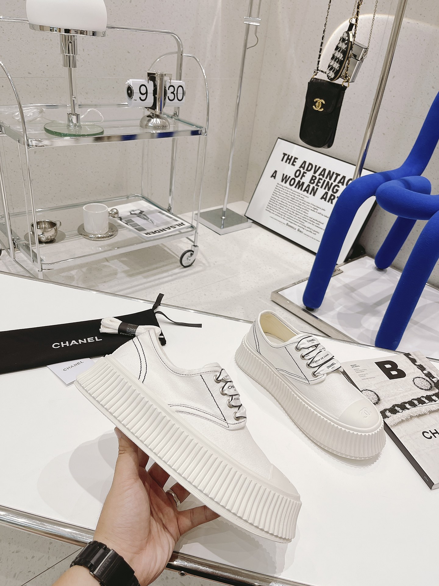 Chanel Platform Sneaker 6 - vstockx