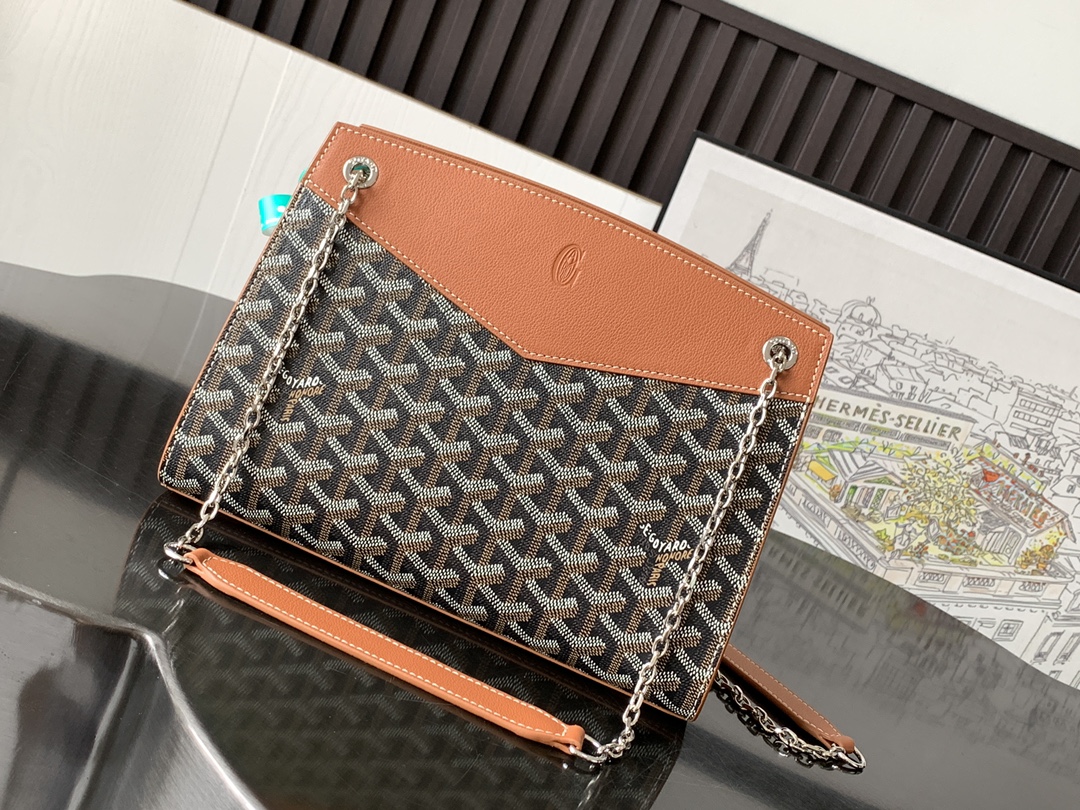 Handbags Goyard Rouette 020805 size:18*9*25 cm - vstockx