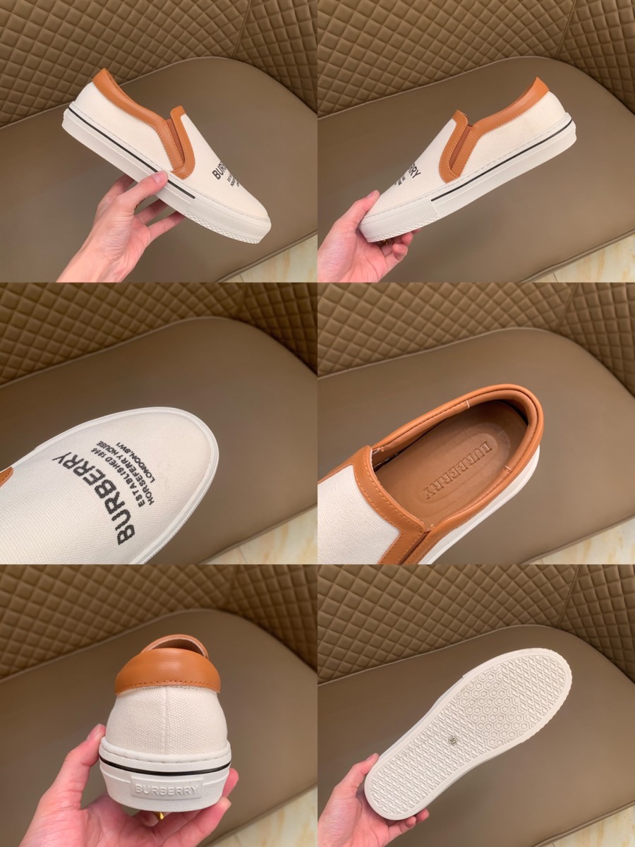 Burberry Perforated Check Sneaker 37 - vstockx