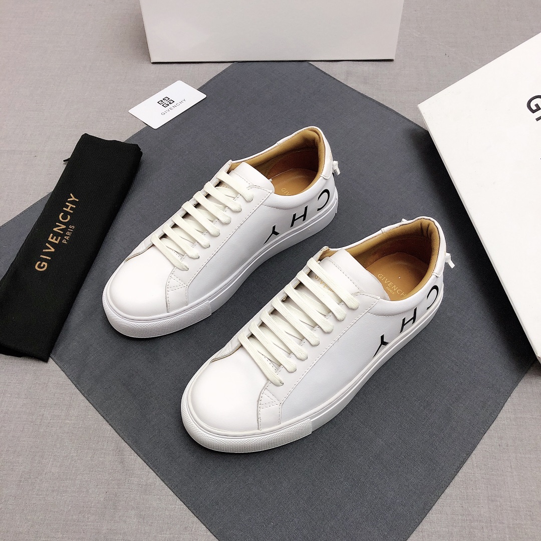 Givenchy Urban Street Logo-print Leather Sneakers 38 - vstockx