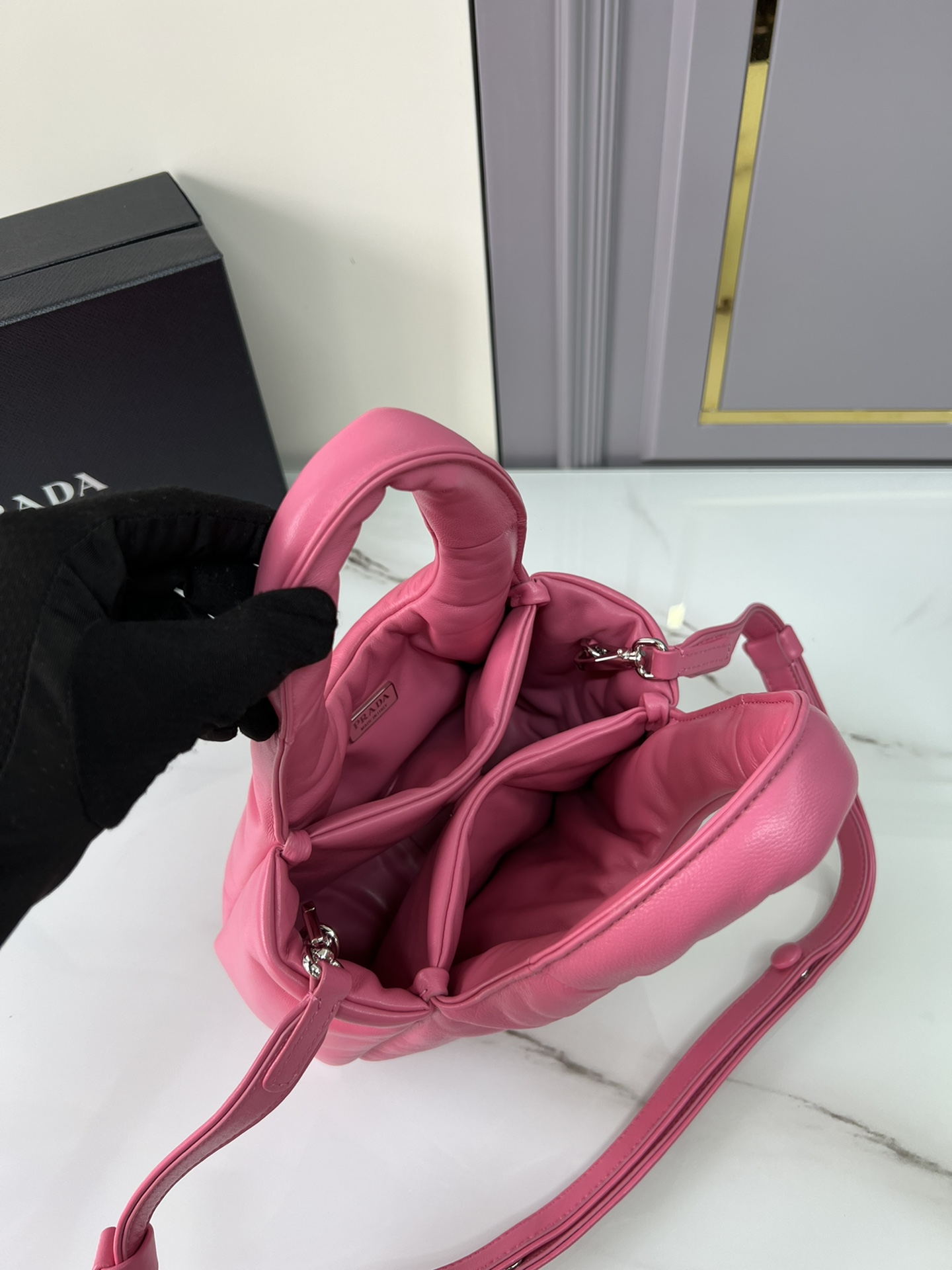 handbags prada 1BA359 18*15.5*10 - vstockx