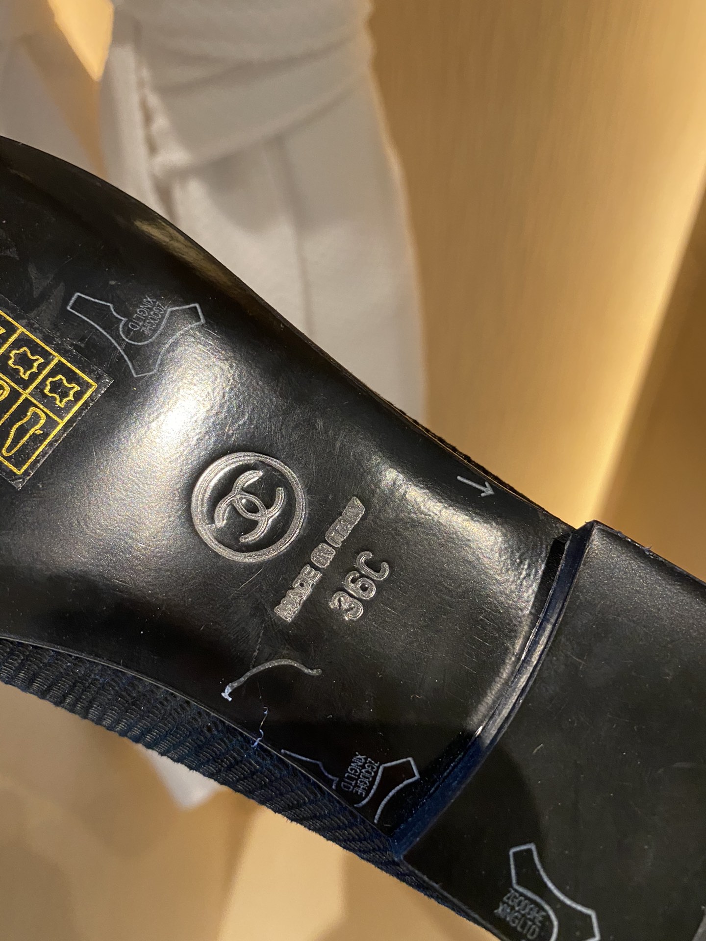 Chanel Ballerinas Fabric & Grosgrain 13 - vstockx