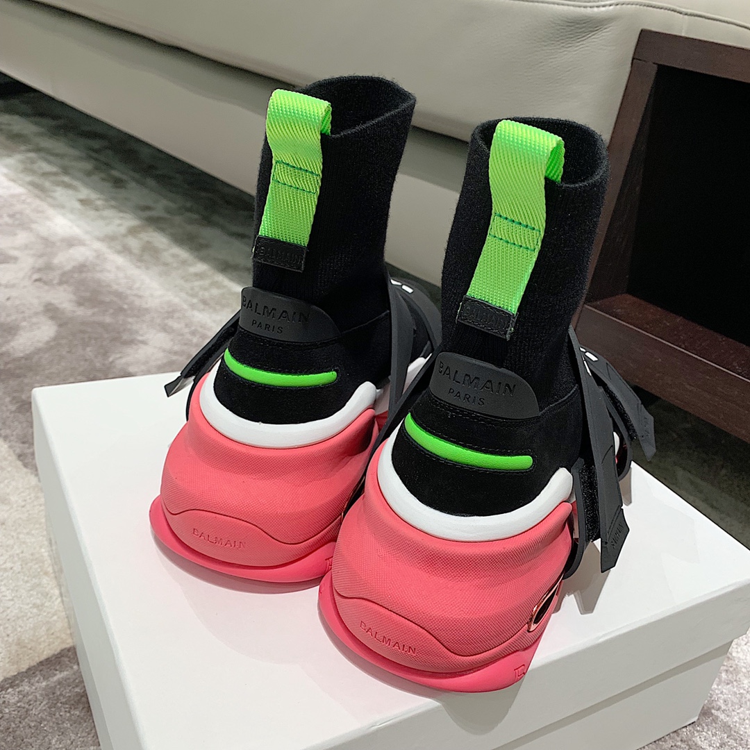 Balmain B-Bold trainers 31 - vstockx