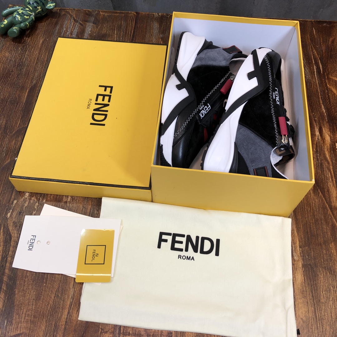 Fendi Flow Ff Sneakers 9 - vstockx