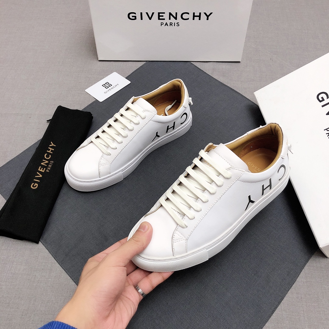 Givenchy Urban Street Logo-print Leather Sneakers 38 - vstockx