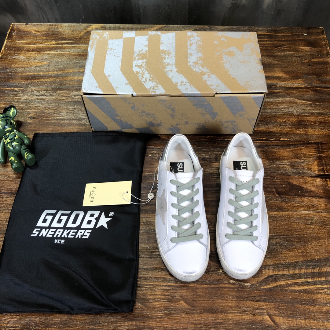 Golden Goose Superstar distressed-finish sneakers 5 - vstockx