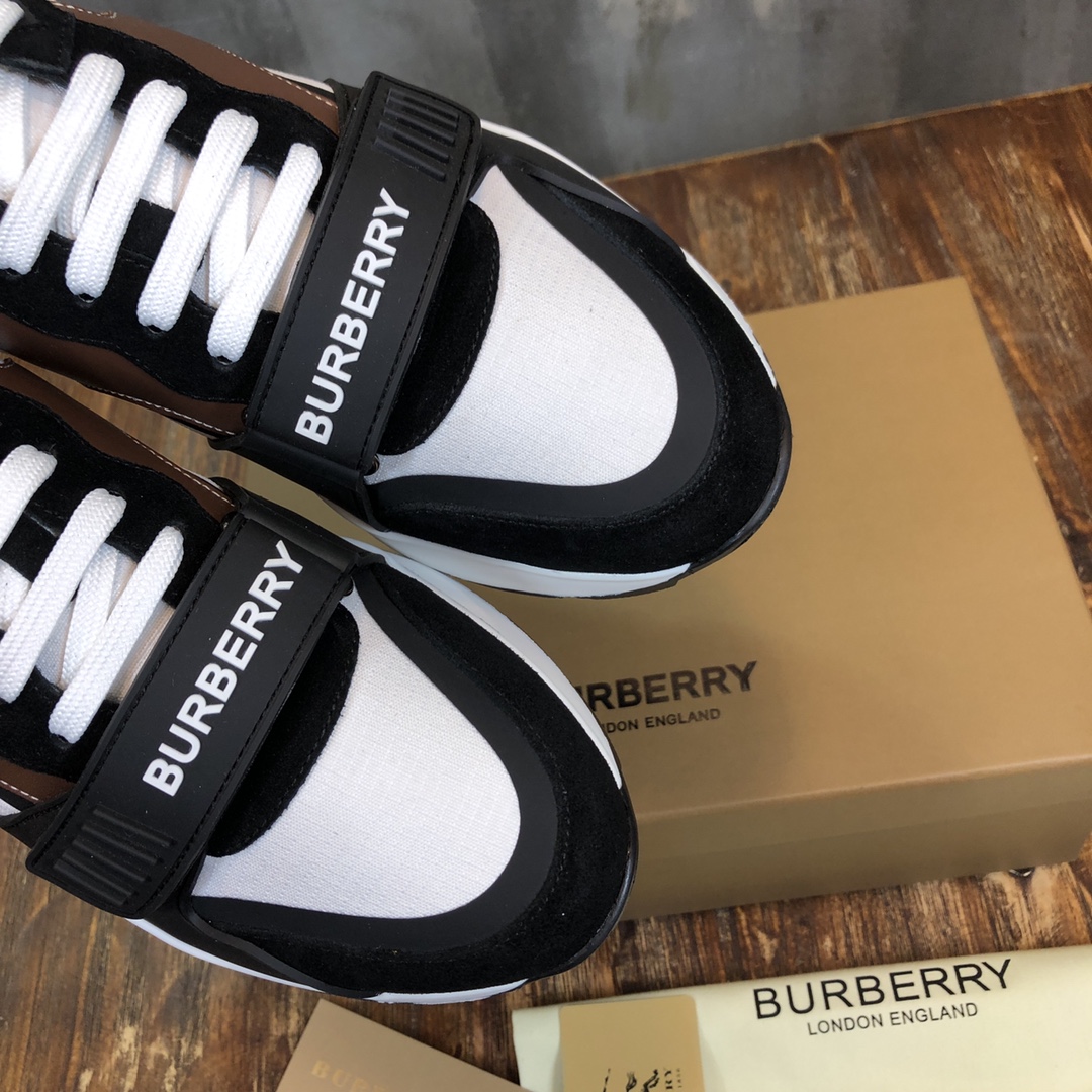 Burberry Regis Black Archive Beige Brown White - vstockx