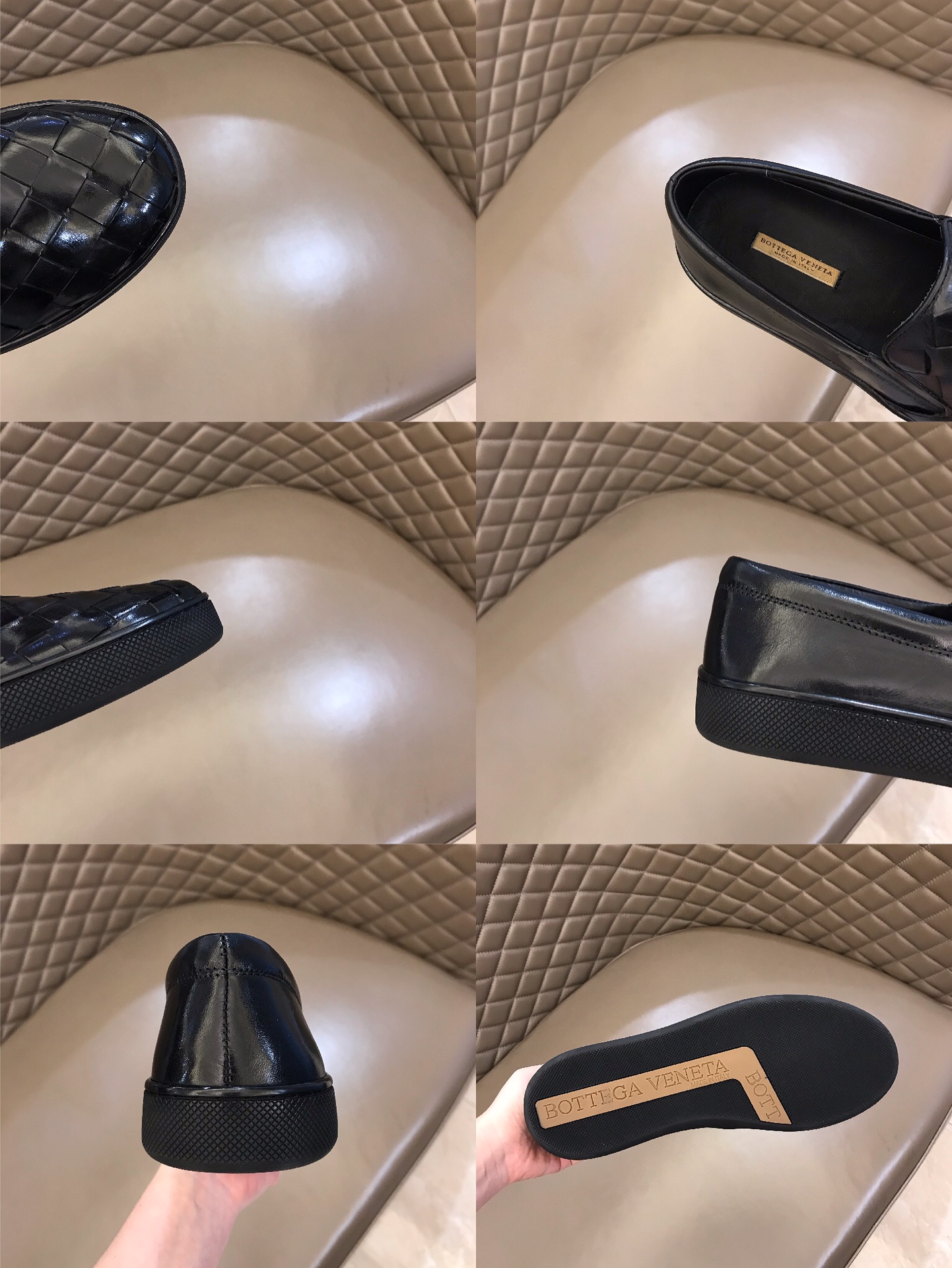 Bottega Veneta Intrecciato Leather Loafers 1 - vstockx