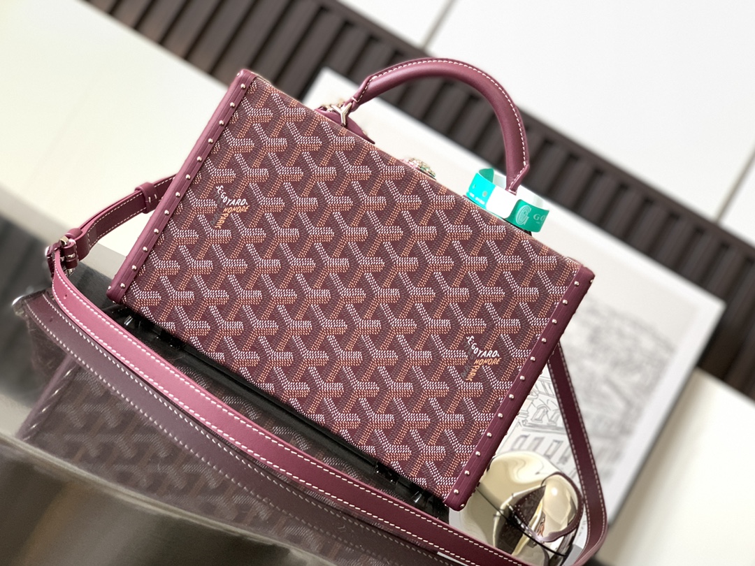 Handbags Goyard Grand Htel 8018 size:17*7.7*24.5 cm - vstockx