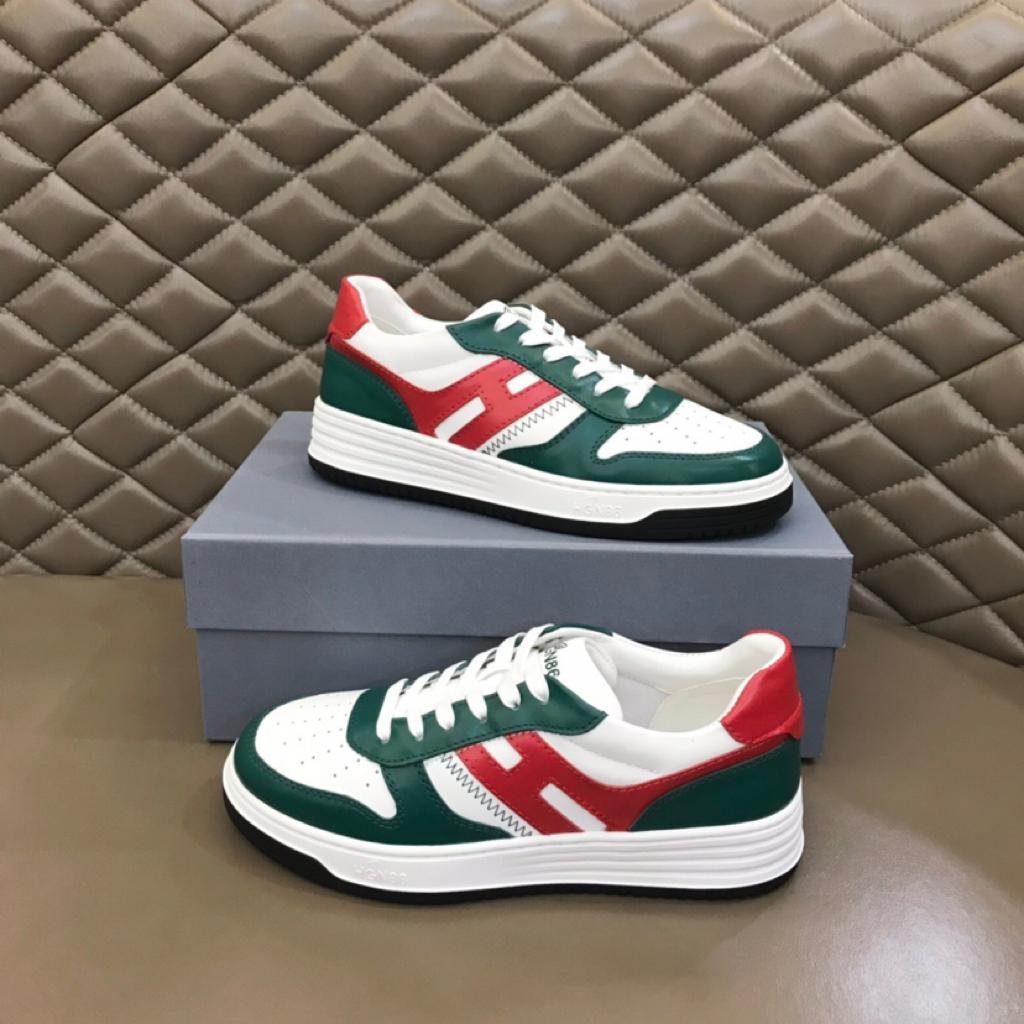 Hogan H630 White Green Red - vstockx
