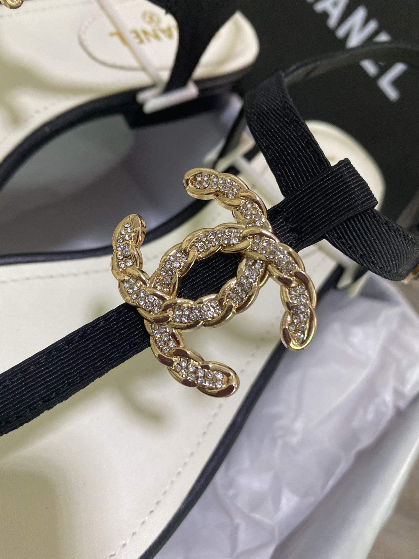 Chanel Slides 45 - vstockx