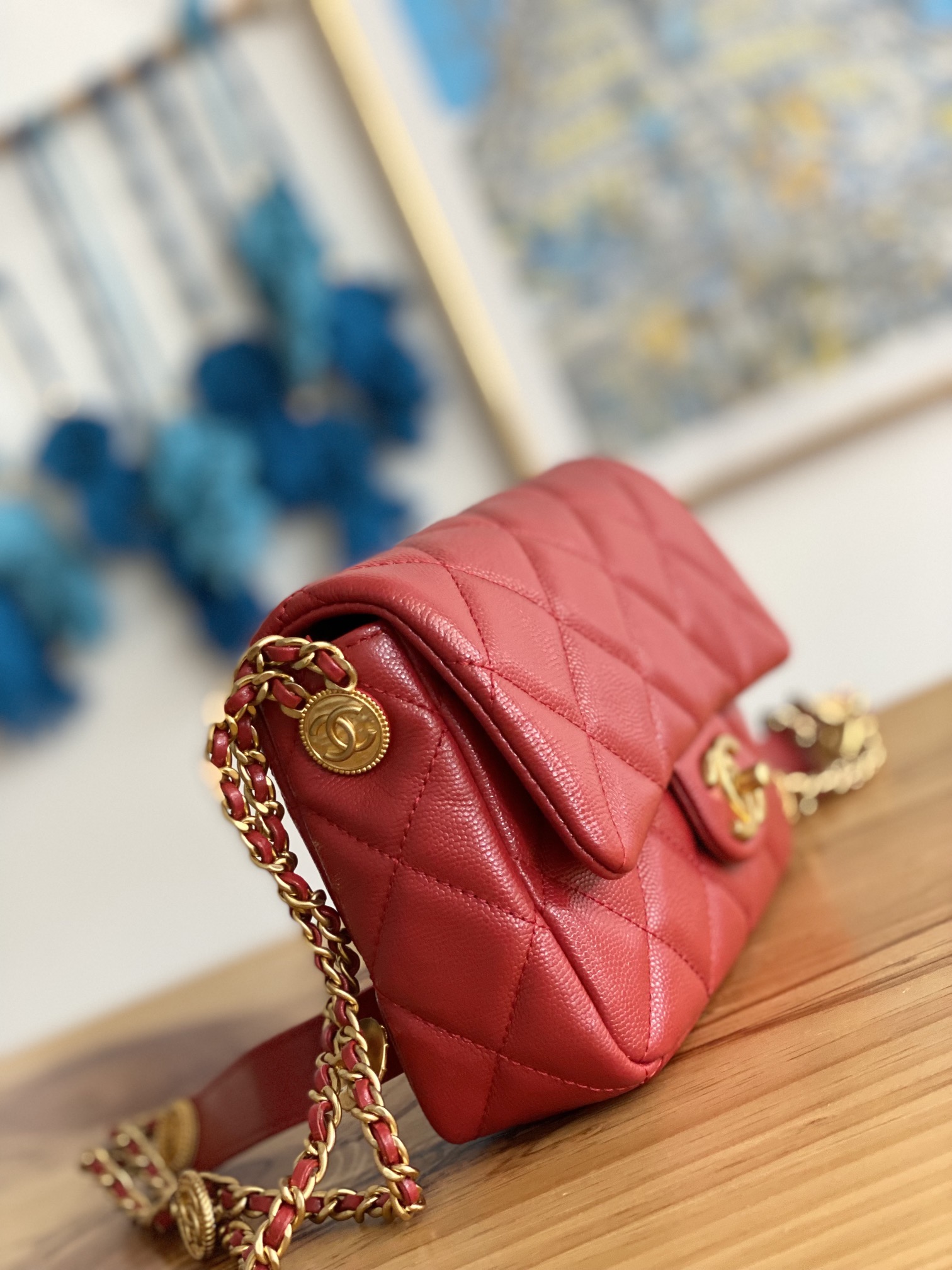 Handbag Chanel 3369 size 21X14.5X6 cm - vstockx