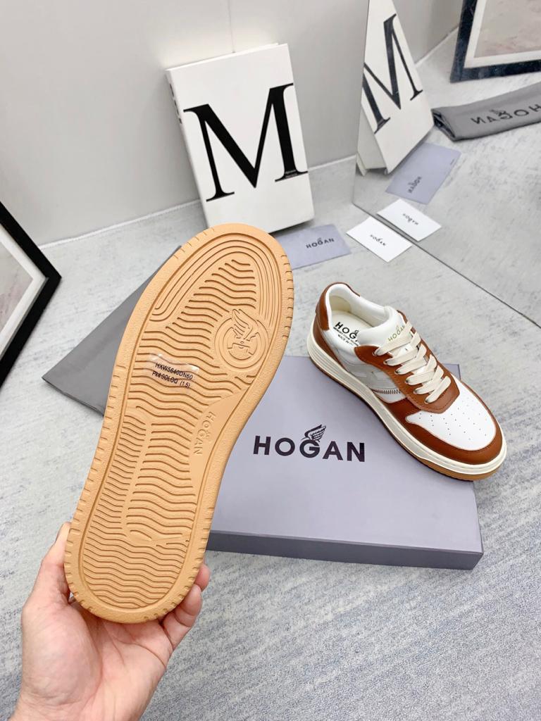 Hogan H630 White Grey Brown - vstockx