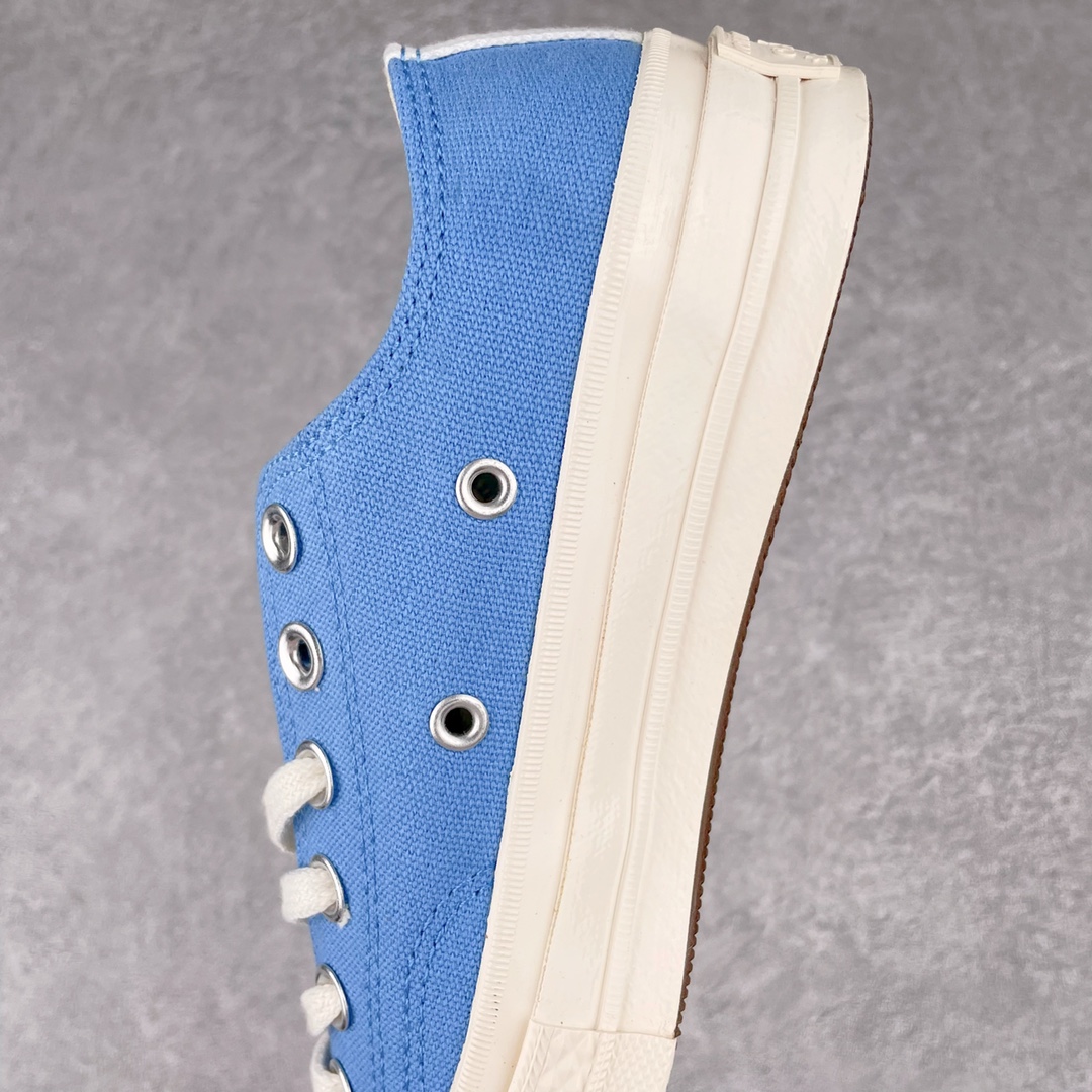 Converse Chuck Taylor All-Star 70s Ox Comme des Garcons Play Bright Blue - vstockx