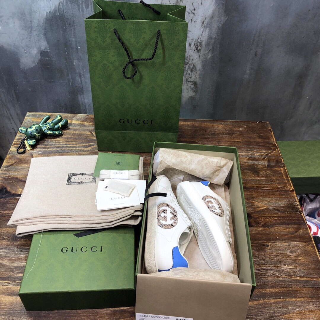 Gucci Ace Interlocking GG Snake (W) - vstockx