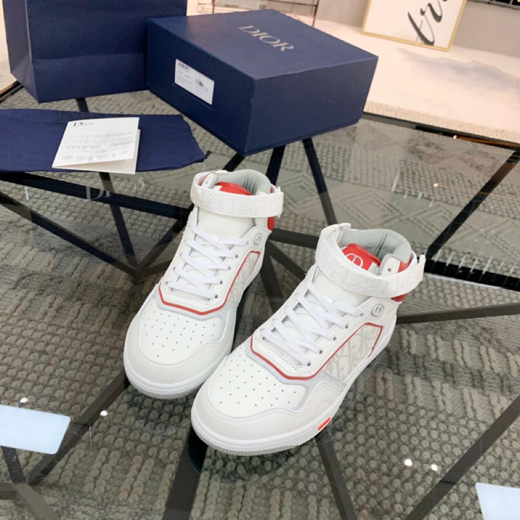 Dior B27 High White Red - vstockx