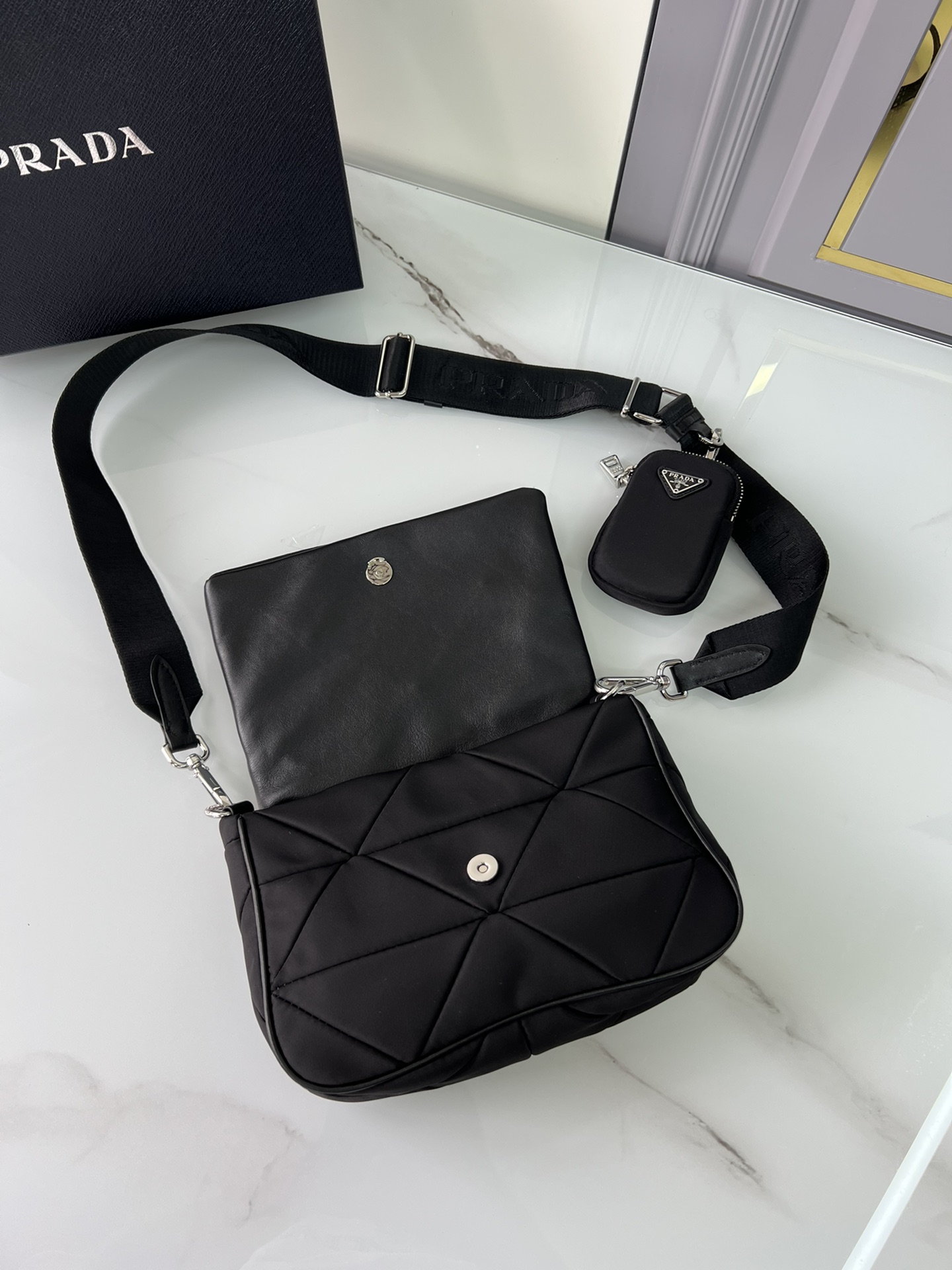 handbags prada 1BD292 21*16*7 - vstockx