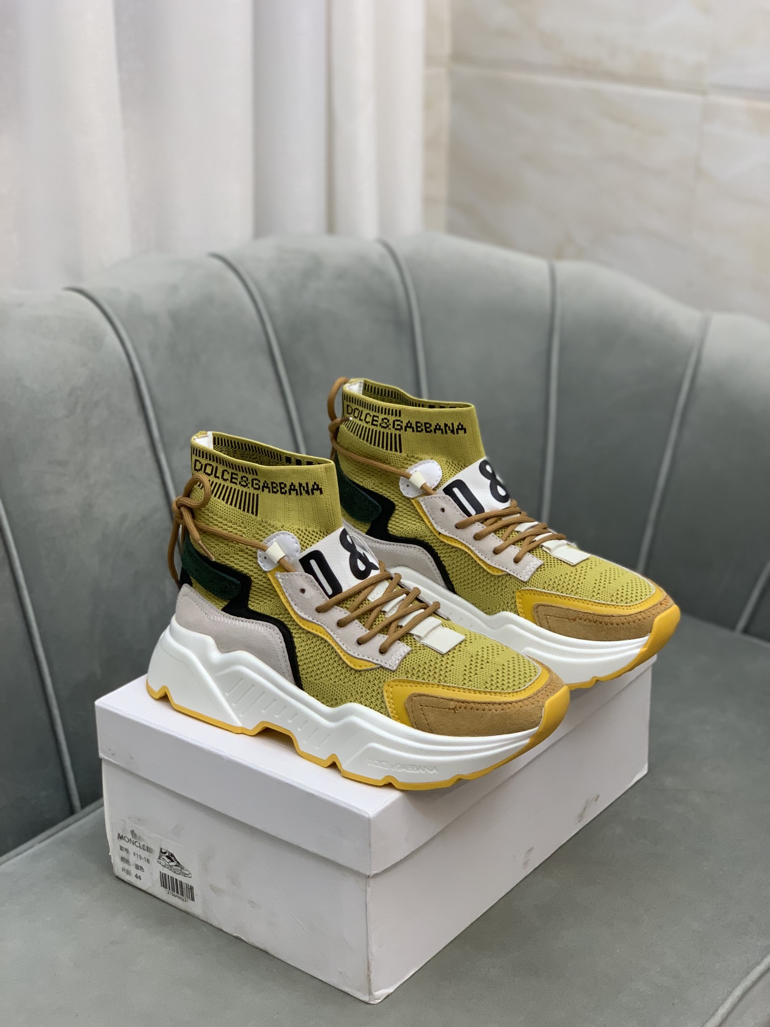 Dolce & Gabbana High-Tops chunky sneakers 4 - vstockx