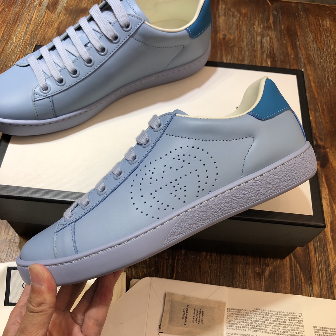 Gucci Ace Interlocking G Blue (W) - vstockx