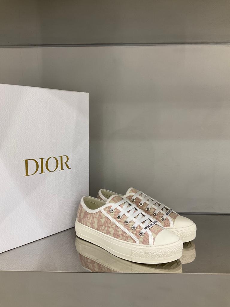 Dior Walk'N'Dior Nude Oblique Embroidered - vstockx