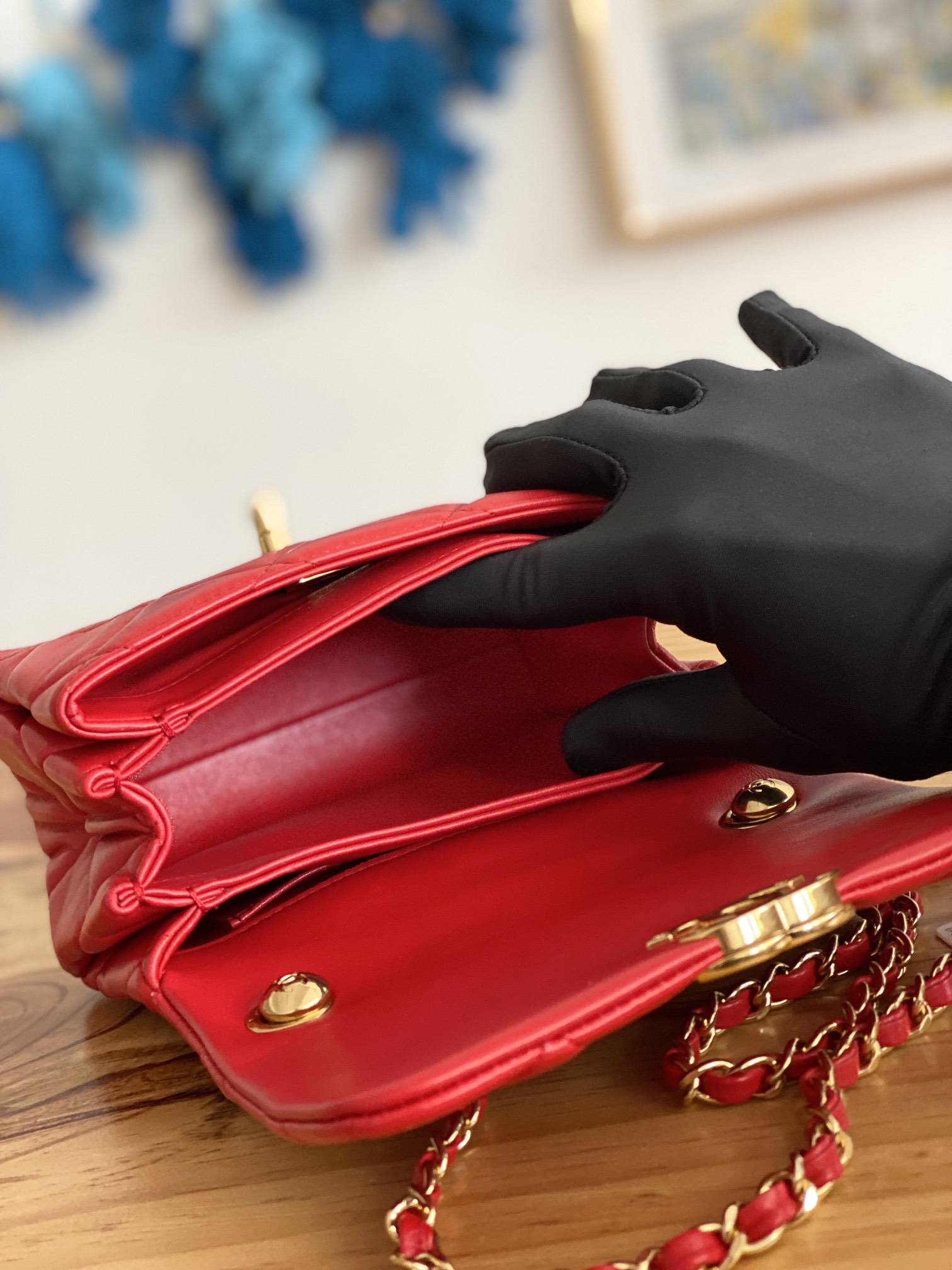 Handbag Chanel 3365 size 17X11.5X8.5 Cm - vstockx