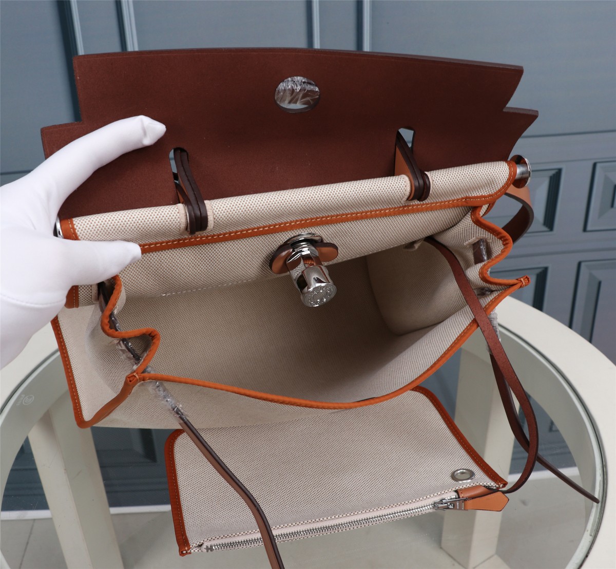 Handbags Hermes Herdag size:31 cm - vstockx