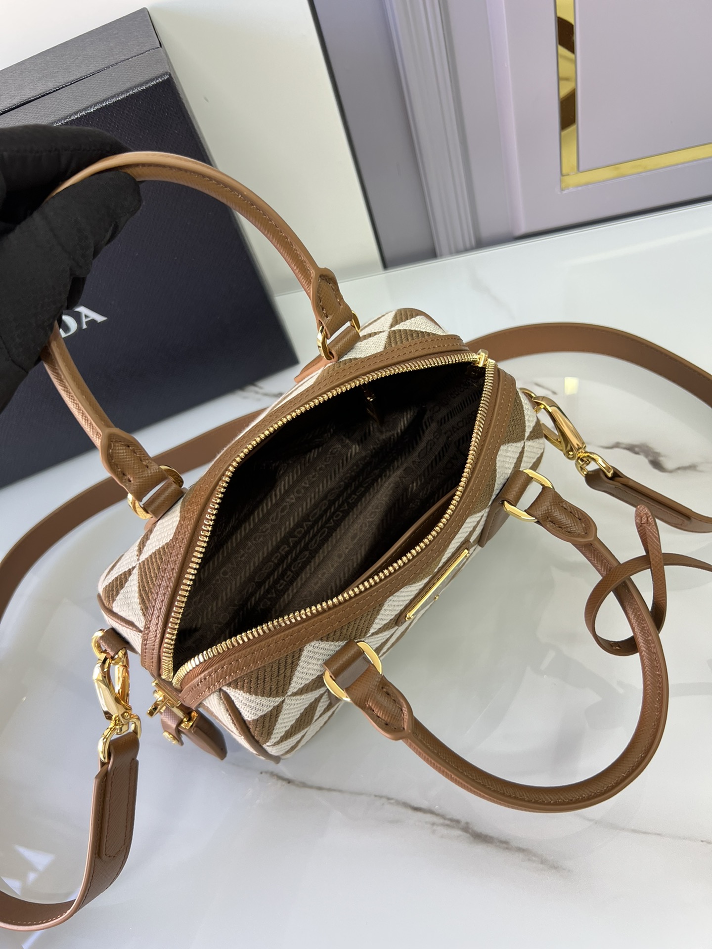 handbags prada 1BA846 20*14*11 - vstockx