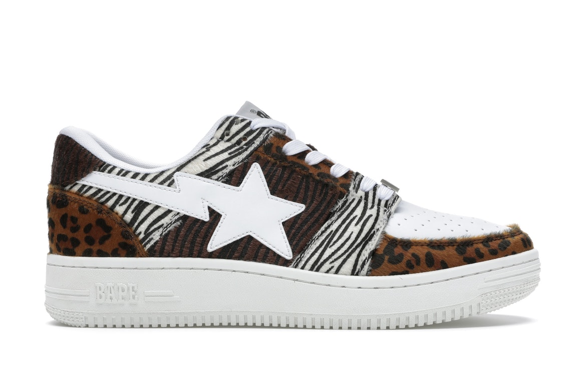 A Bathing Ape Bape Sta Low Animal Mix - vstockx