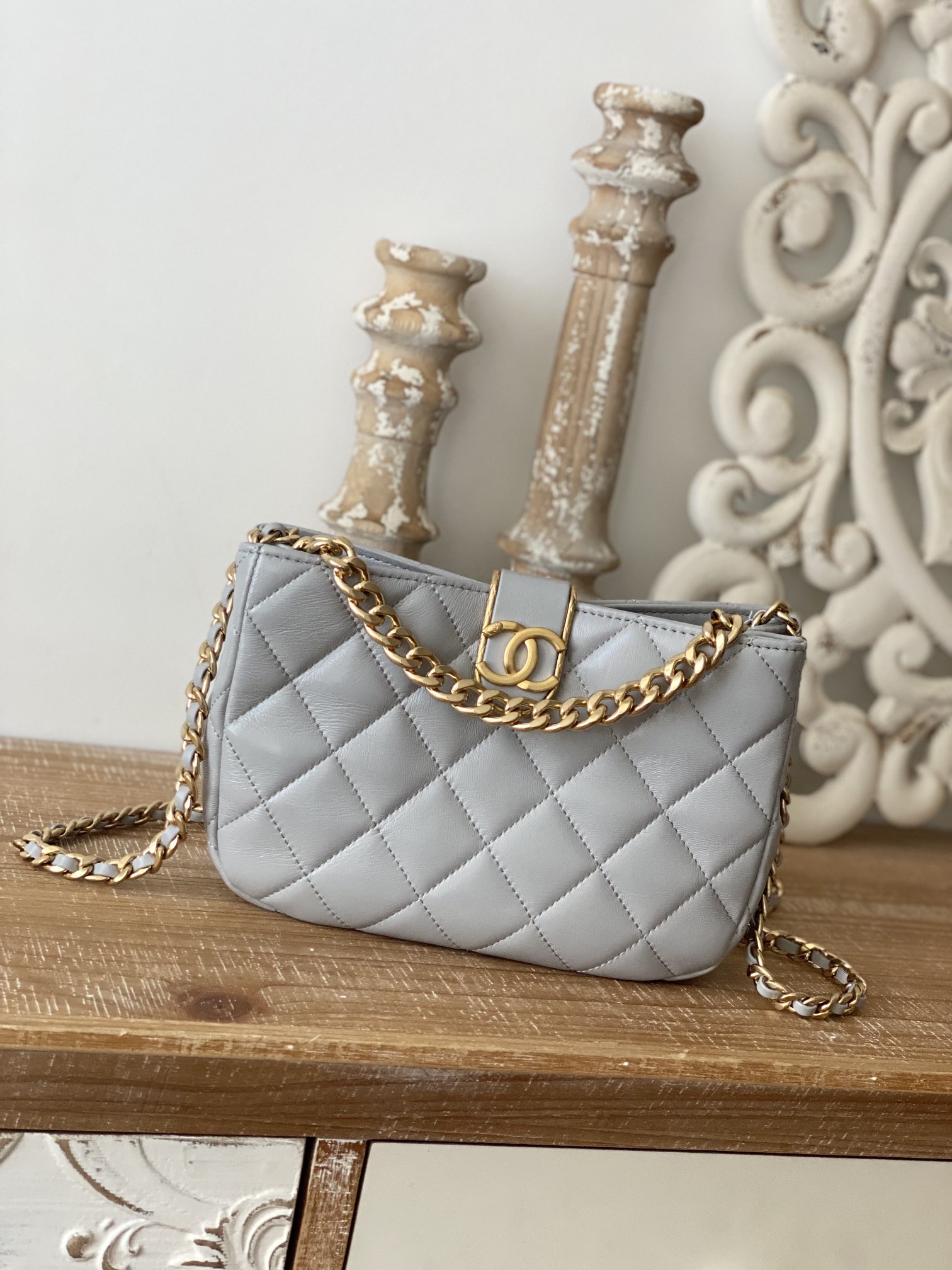 Handbag Chanel 3476 size 17*23*7* cm - vstockx