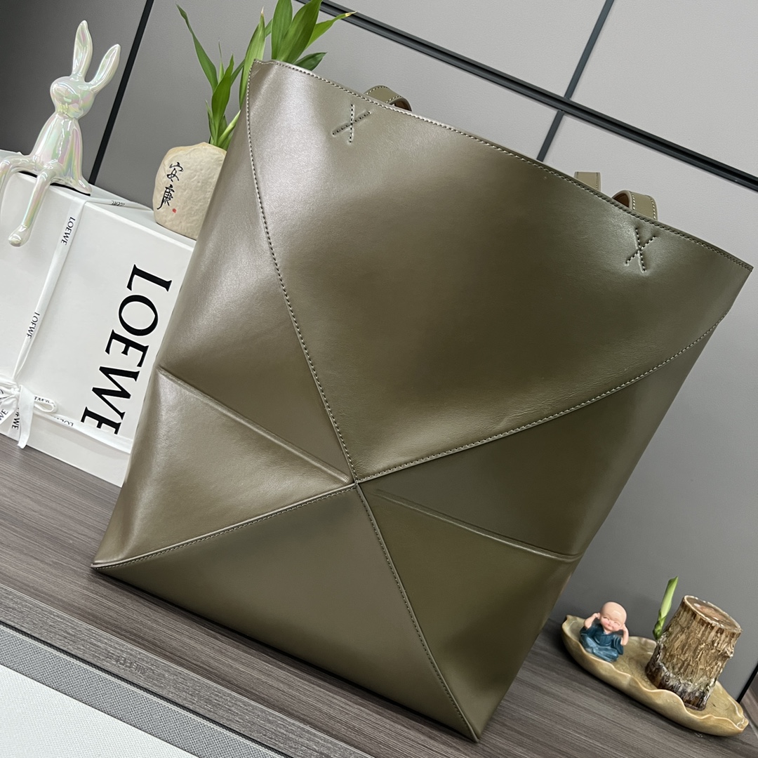 Handbags LOEWE Puzzle Fold 052321 size:42*18*41 cm - vstockx
