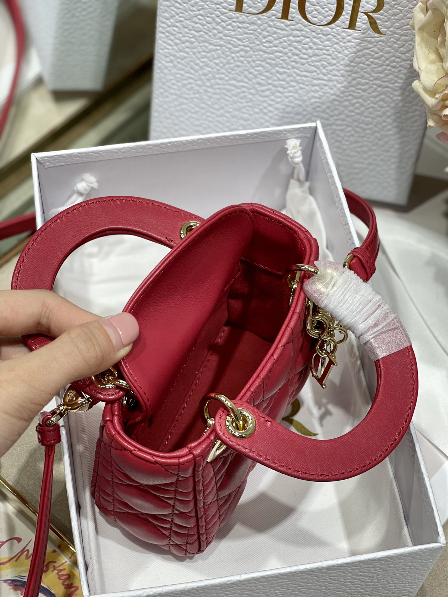 Handbags Dior  M B 6601 size:12*10*5 cm - vstockx