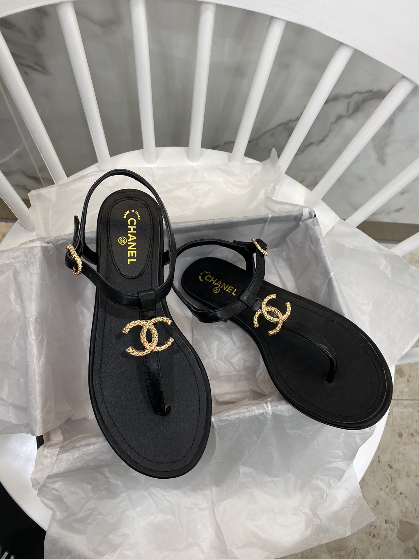 Chanel Slides 28 - vstockx