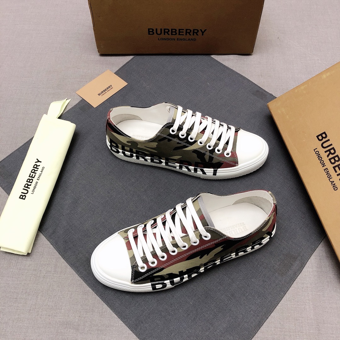 Burberry Perforated Check Sneaker 13 - vstockx