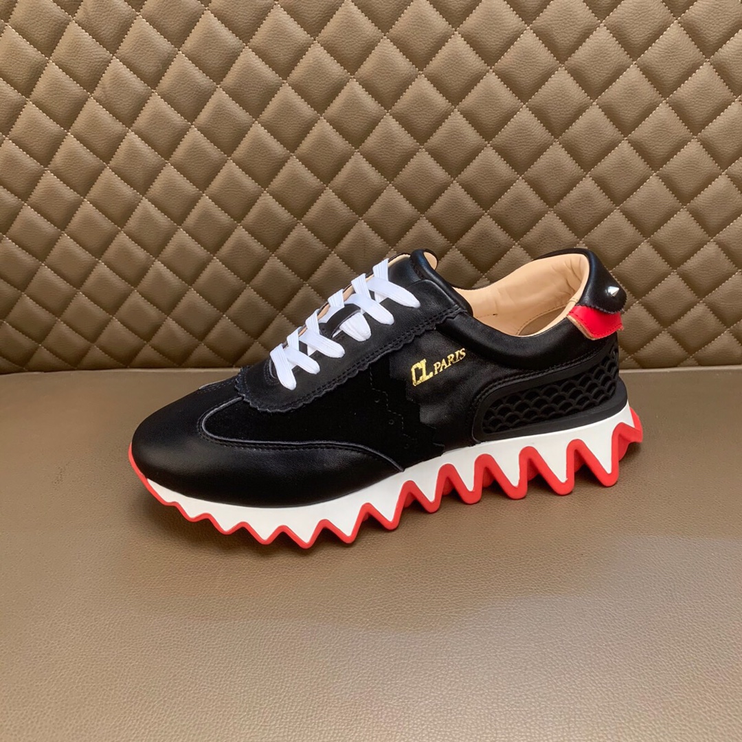 Christian Louboutin Loubishark Flat Sneakers 1 - vstockx