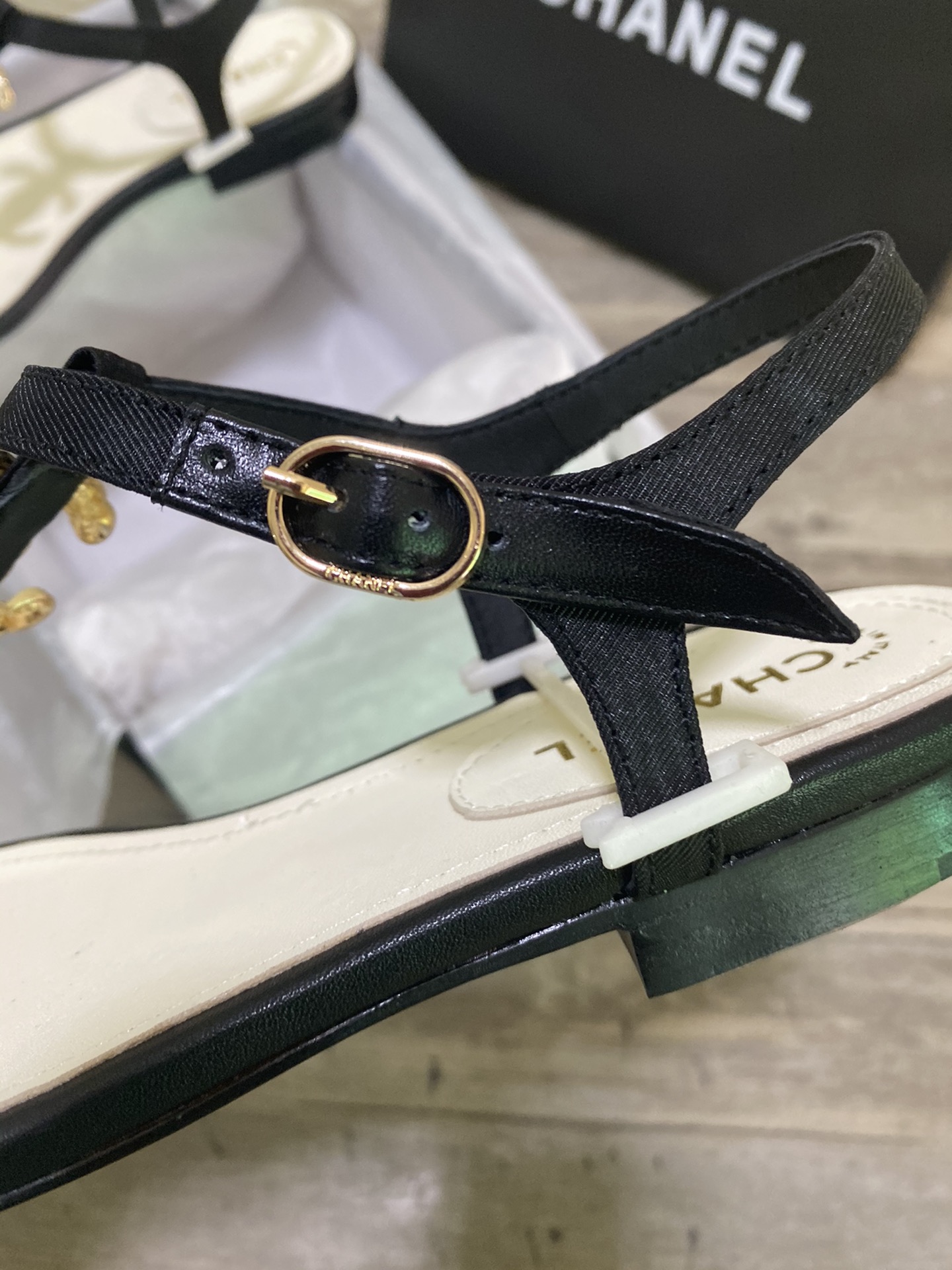 Chanel Slides 45 - vstockx