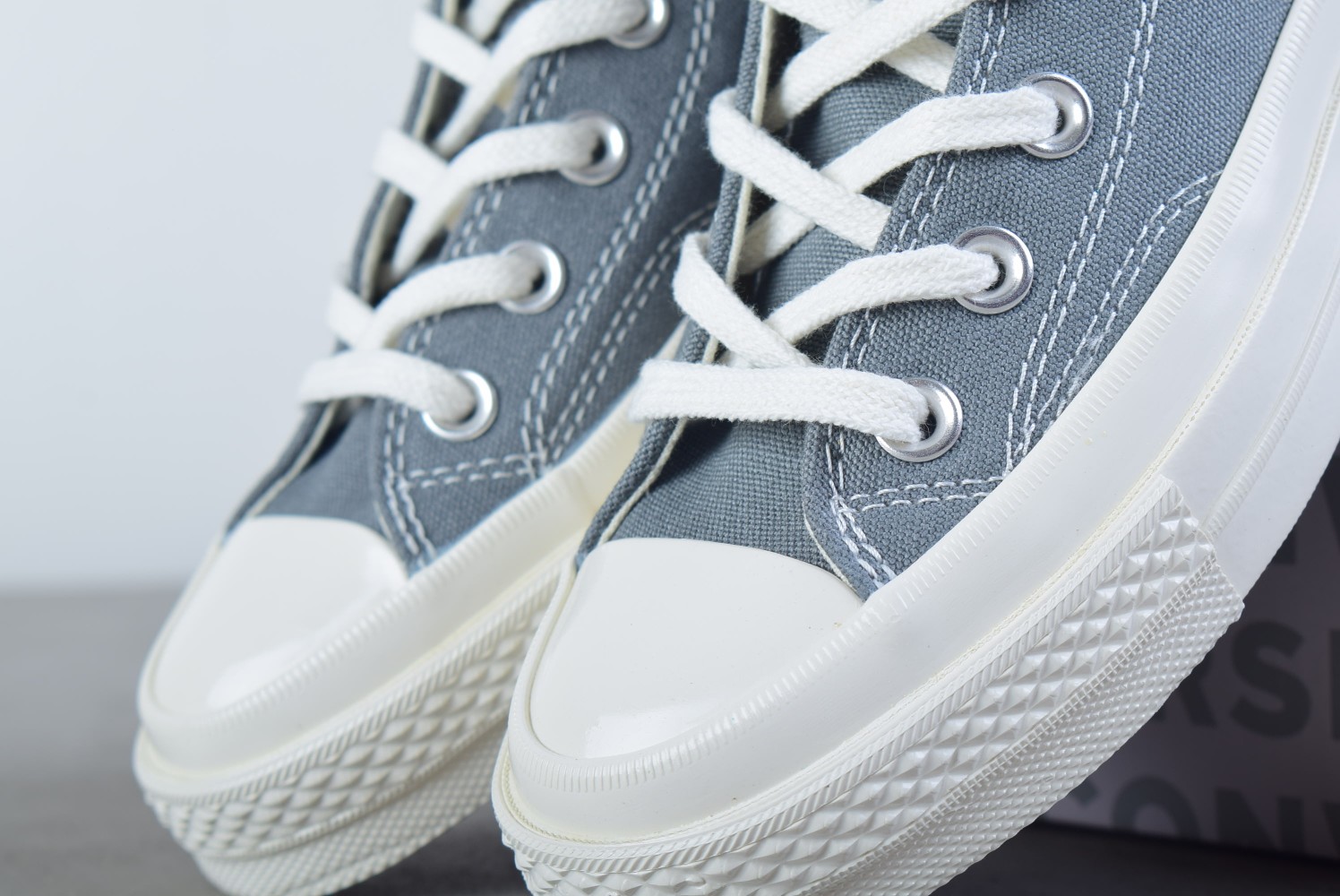 Converse Chuck Taylor All-Star 70s Hi Comme des Garcons PLAY Grey - vstockx
