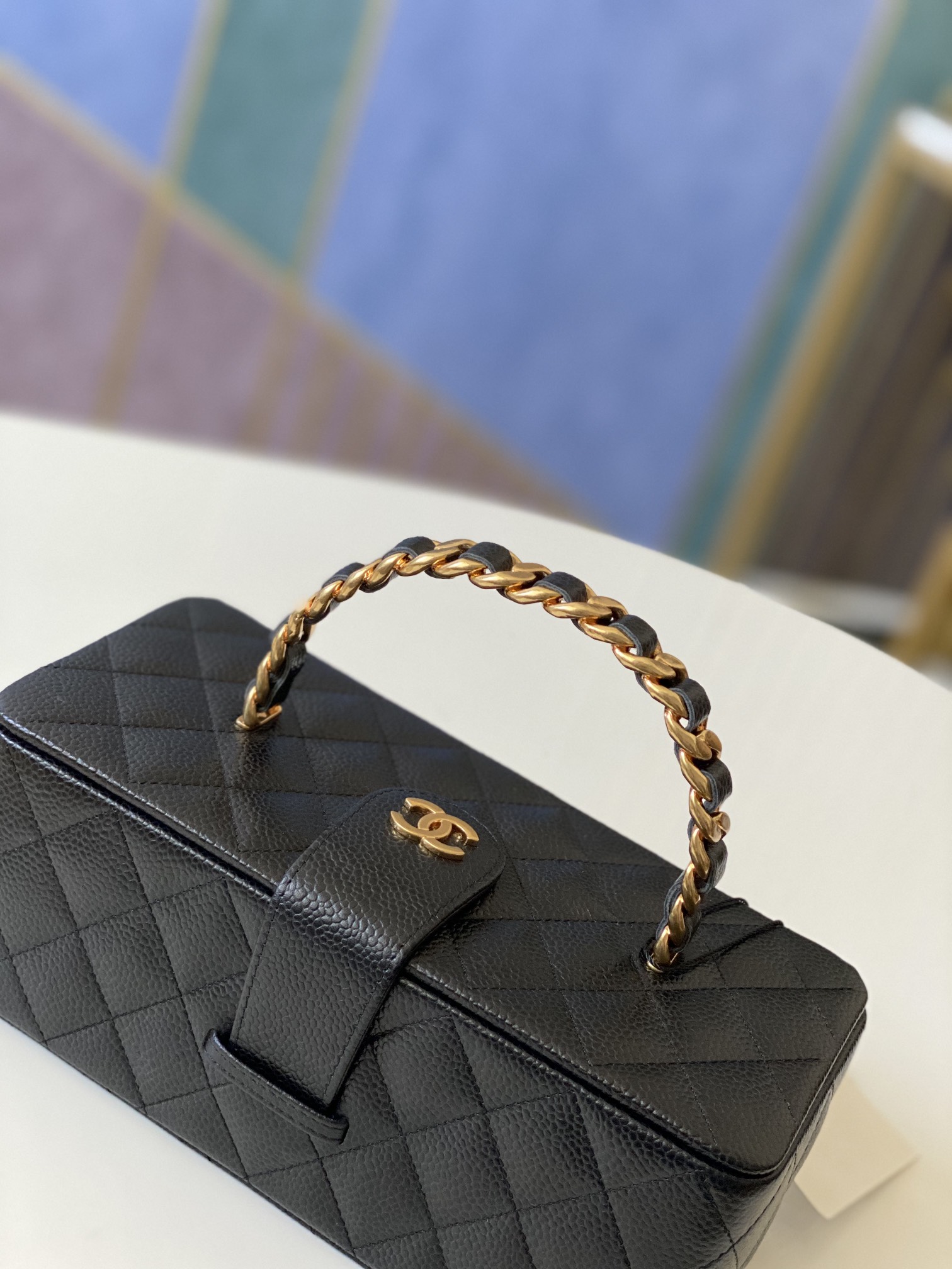 Handbag chanel 01919 size 22 10 8.5 cm - vstockx