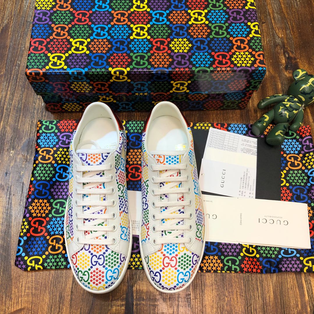 Gucci Ace embroidered sneaker 49 - vstockx