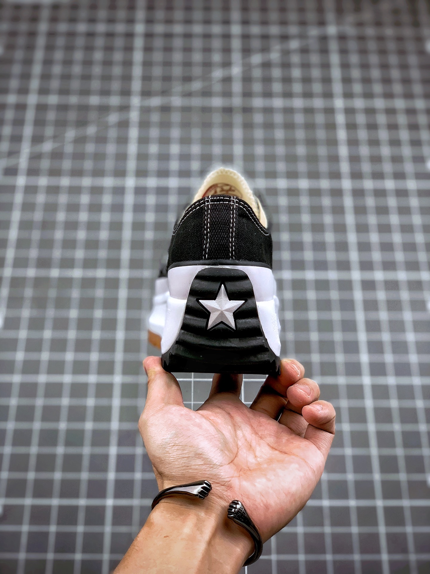Converse Run Star Hike Ox Black White Gum - vstockx